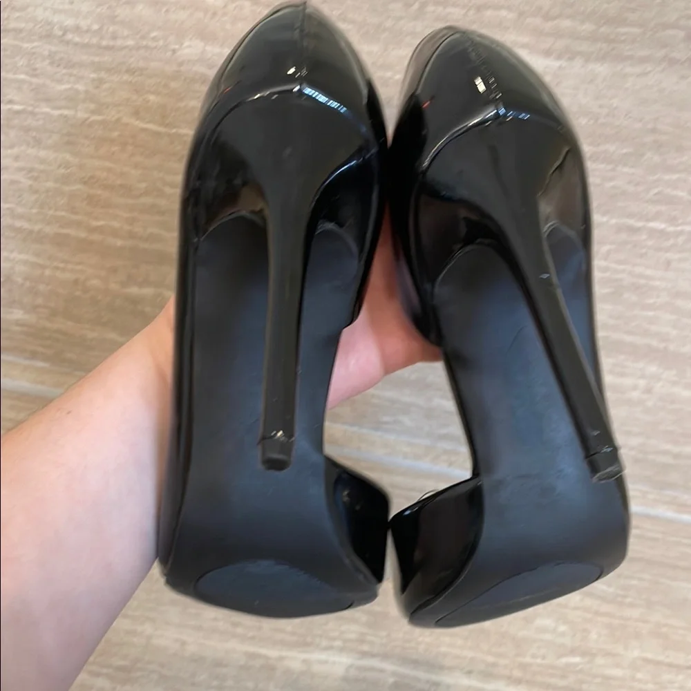 STEVE MADDEN UEC Women’s Size 9 Black Stiletto Heel Pointed Toe - Picture 11 of 14